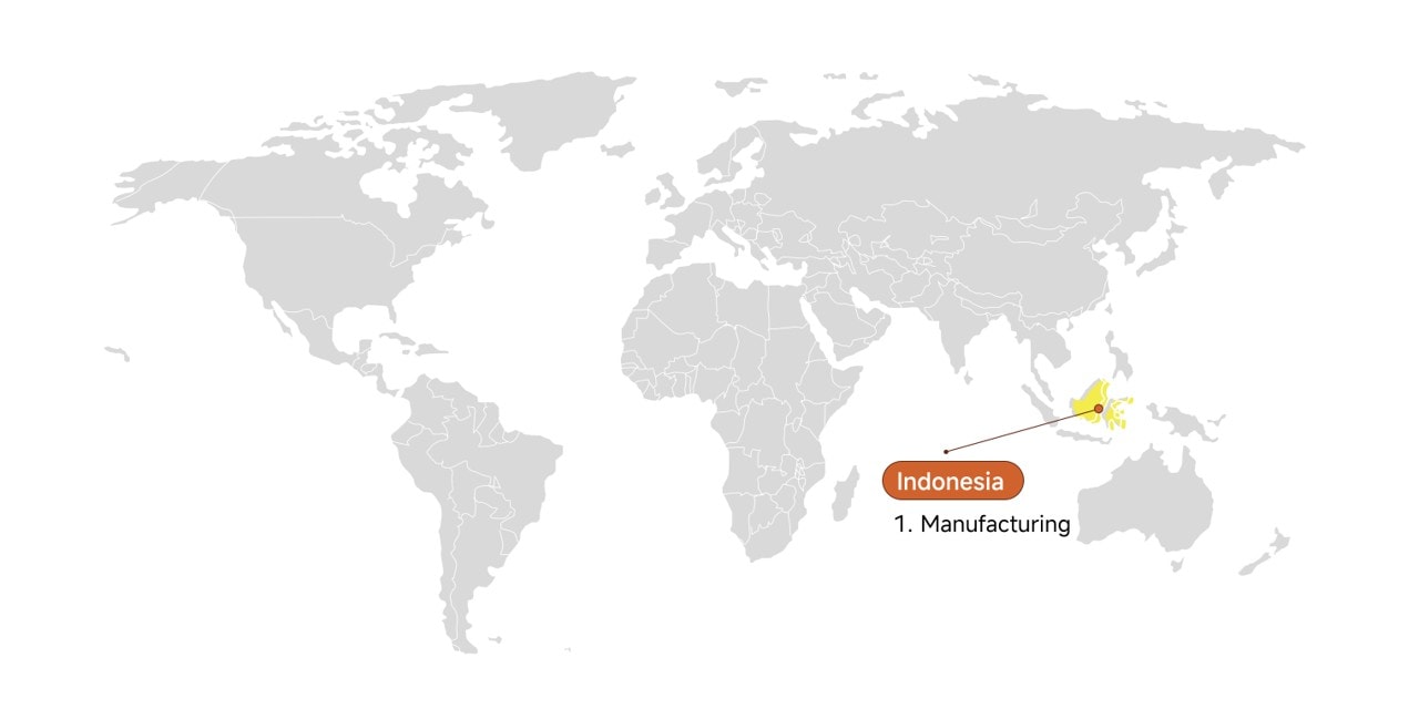 Supreme One presence in Indonesia