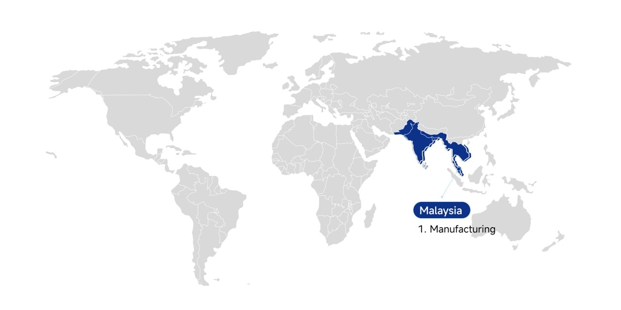 Supreme One presence in Malaysia