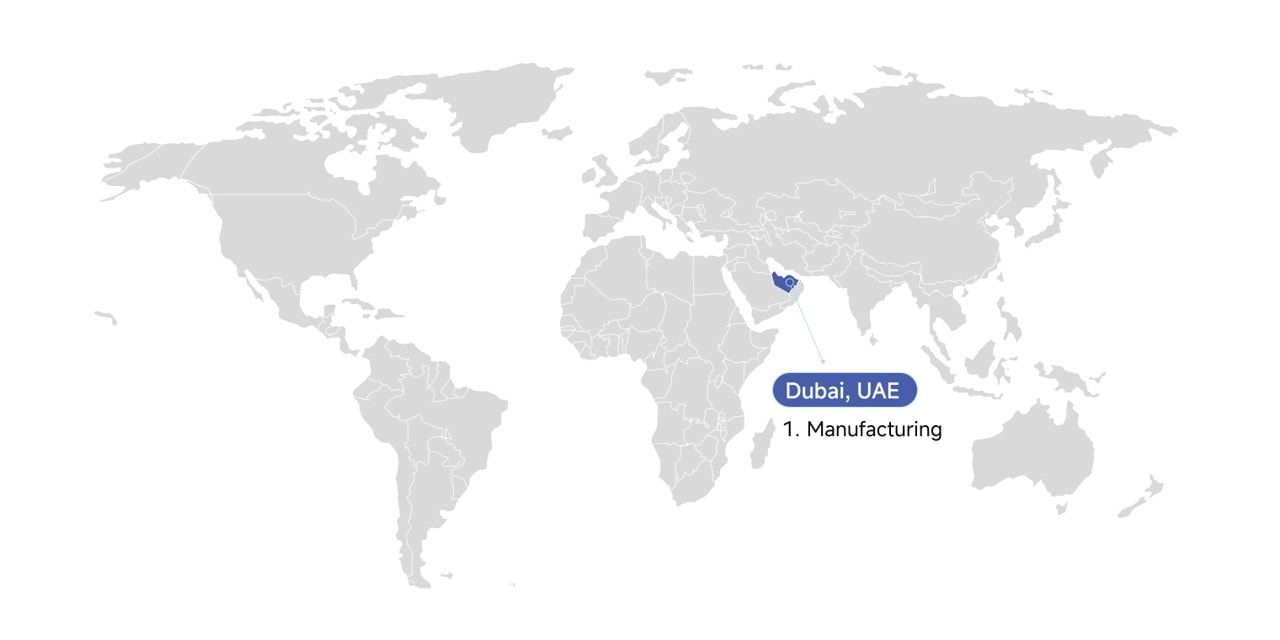 Supreme One presence in Dubai, UAE